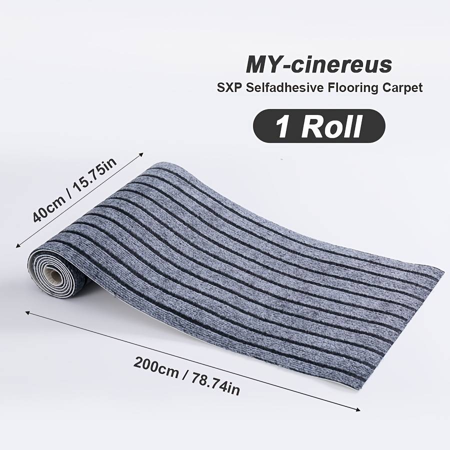 1Pc Light Gray 30x100cm Floor Mat