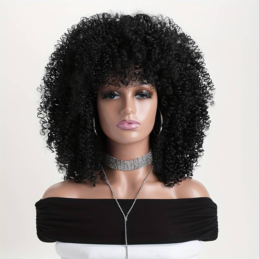 1Pc Black Brown 40.64cm Fashion Design Wig