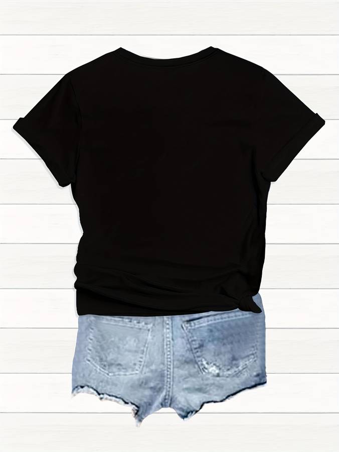 Womens T Shirt Color Black  Apricot  White  Light Gray Sizem