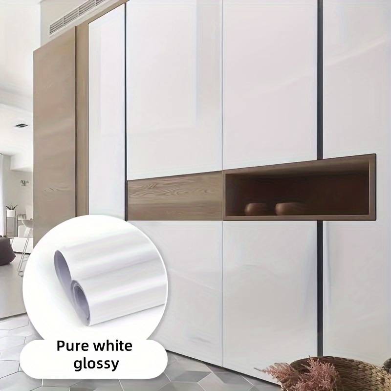 1PC Wall StickersGlossy Black23.6X78.74in  60X200cm