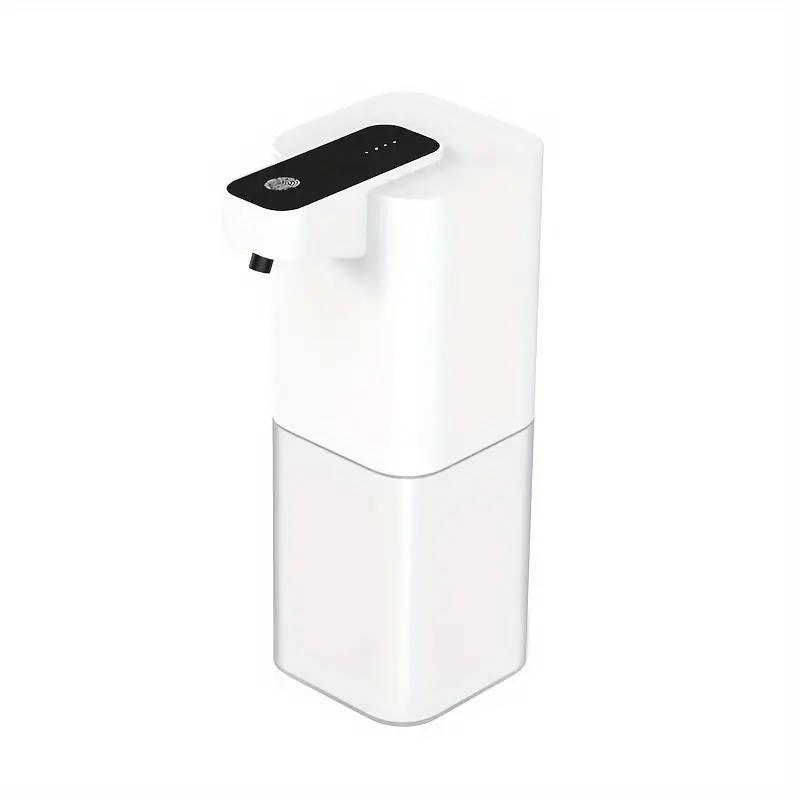 1pc Automatic Foam Hand Soap Dispenser Wall-Mounted No-Contact Infrared Sensor USB Rechargeable