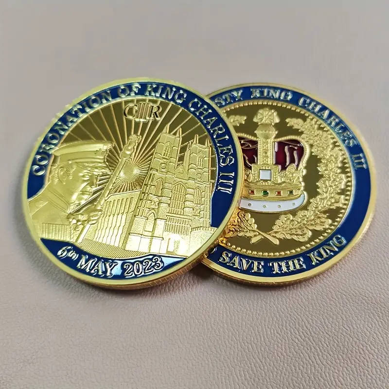King Charles III 2023 Commemorative Coin 40MM