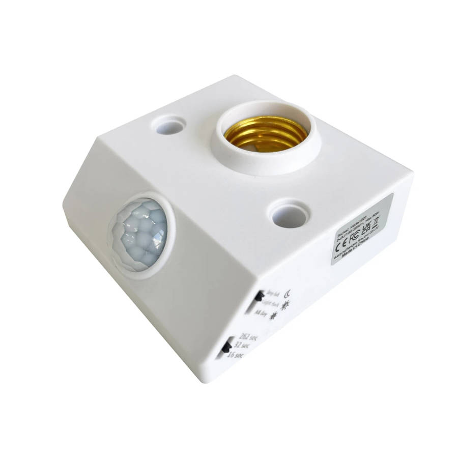 1pc Easy-Install LED Motion Sensor Light Automatic Infrared Human Detection E26 E27 Base Perfect