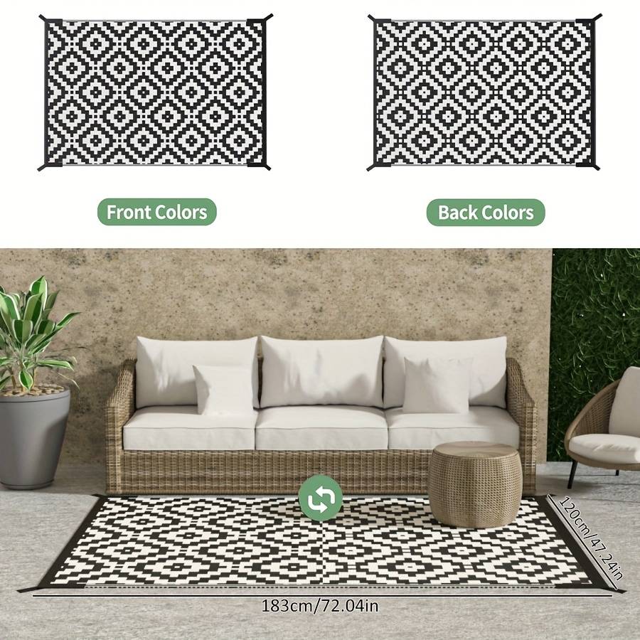 1Pc 1.2mx1.83m Floor Mat