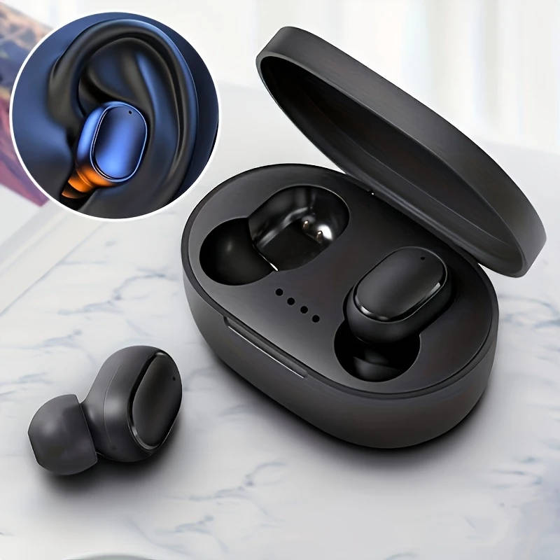 Wireless Earbuds with Long Battery Life Lightweight Portable Comfort Fit for Sports Commuting Daily