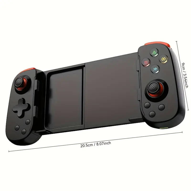 Wireless Mobile Game Controller with Dual Vibration