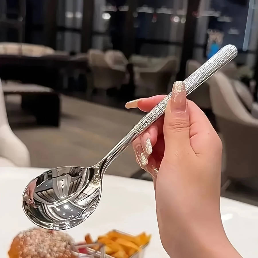 8-Piece Stainless Steel Spoon Set