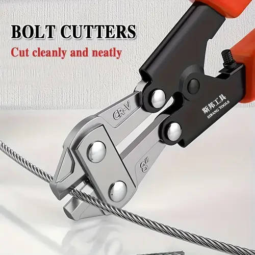 1pc Bolt Cutters Wire Cutting Pliers Wire Cutting Scissors 20.32cm Multi-functional Labor-saving Pli