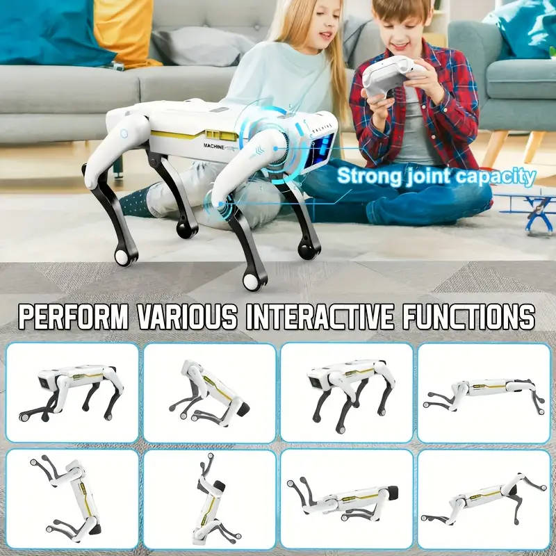 Smart AI Intelligent Dog Robot with Voice Command