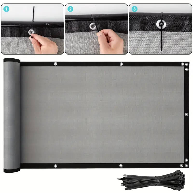 Balcony Privacy Barrier Fence 1*3M