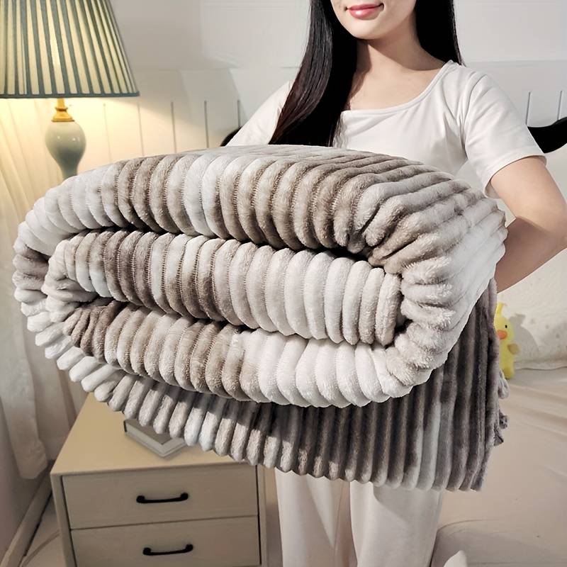 1ps Blanket Color Coffee size 120x200