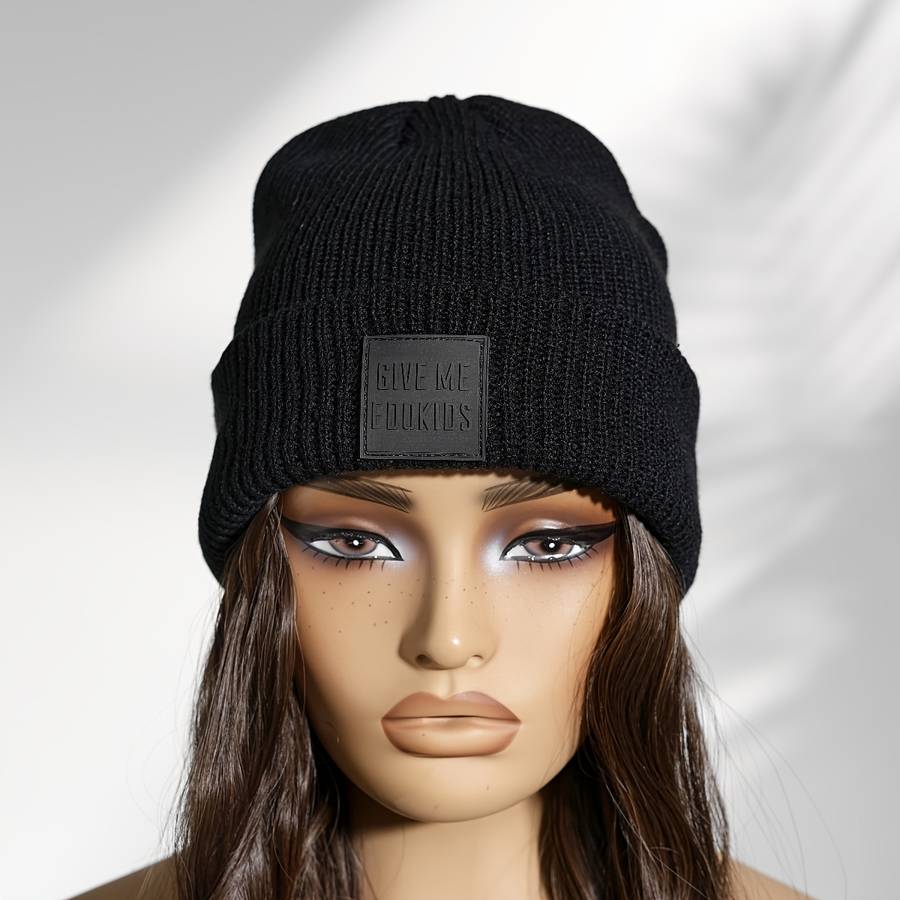 1Pc Black 50.8cm Fashion Design Wig