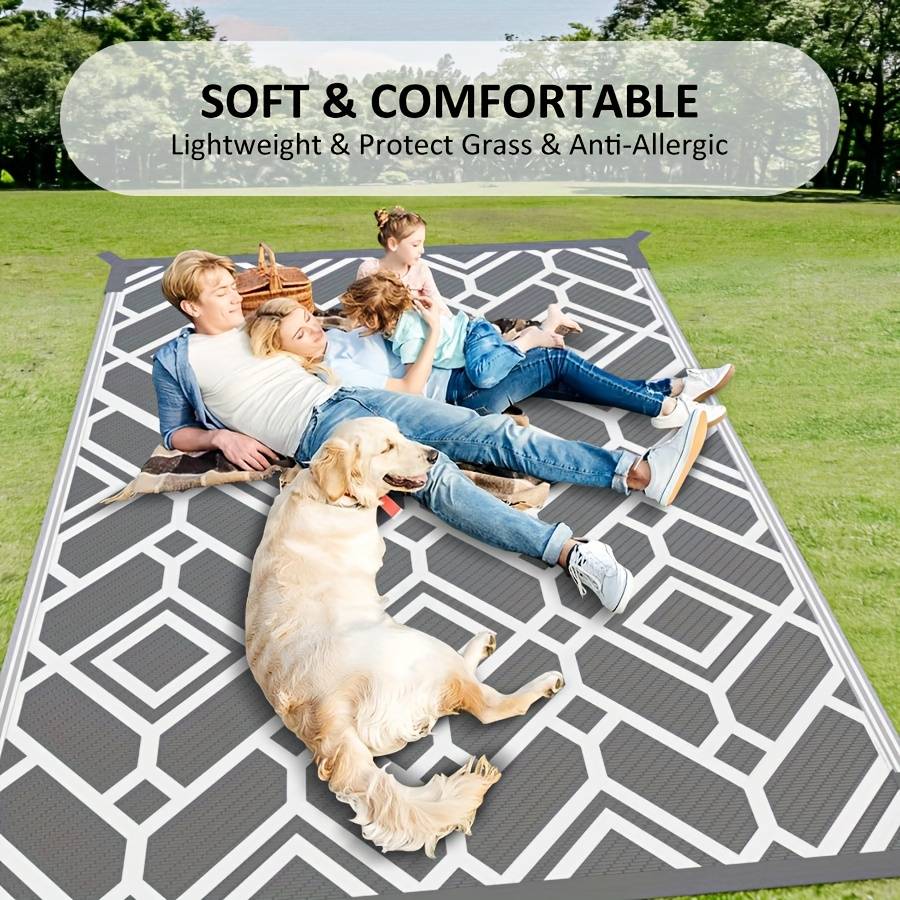 1Pc Black And White 4X6FT 120x183cm Floor Mat
