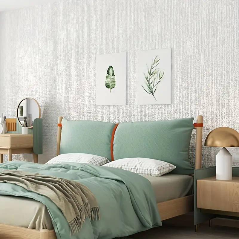 1 Roll 20m White Self-adhesive Wallpaper