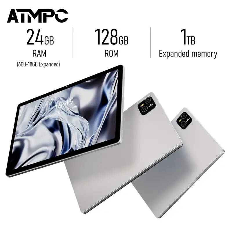 10.1" Android 15 24GB+128GB Tablet