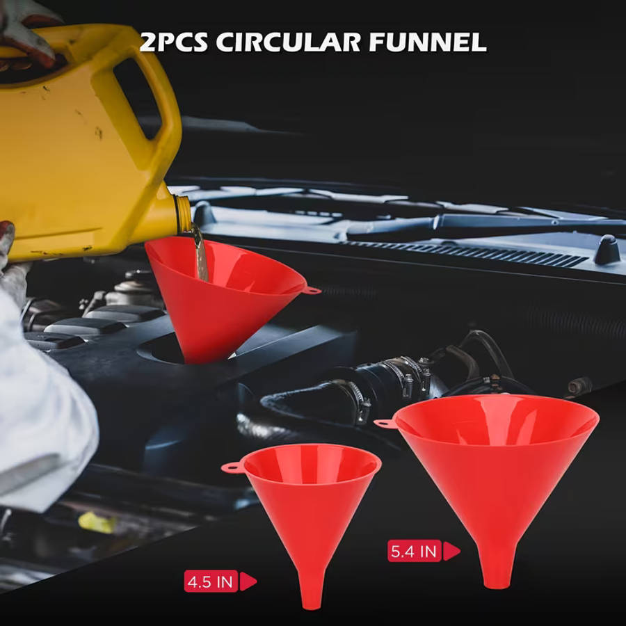 22pcs No-Spill Coolant Filling Funnel Kit And Siphon Hose Pump