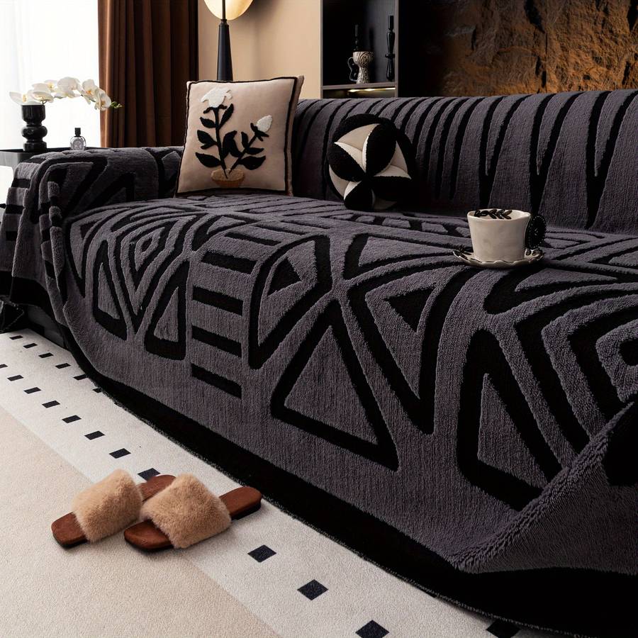 1ps Blanket Color Dark Gray size Small 180.34cmx180.34cm