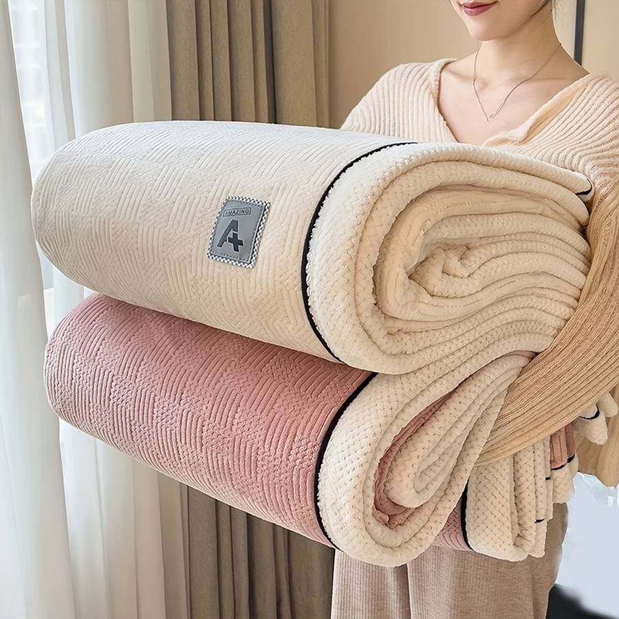 1ps Blanket Color Light Grey A size 180x200cm