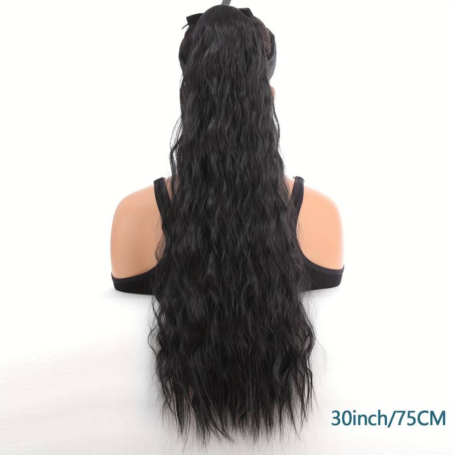 1Pc Light Brown 81.28cm Fashion Design Wig