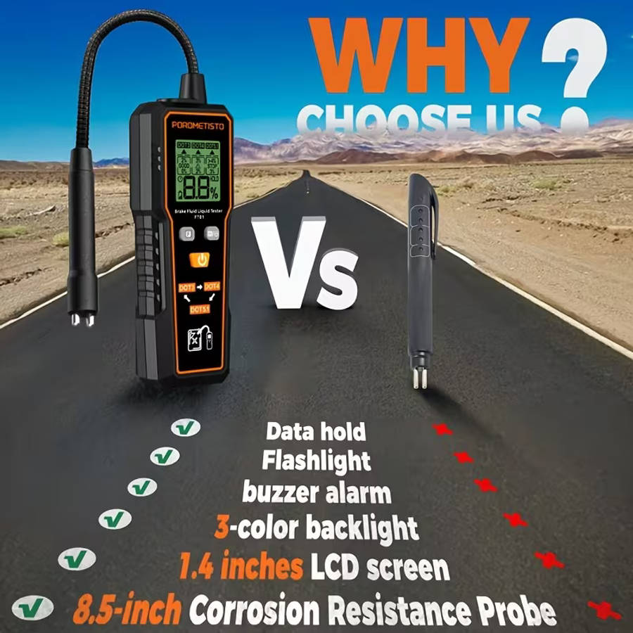 Portable Digital Brake Fluid Tester