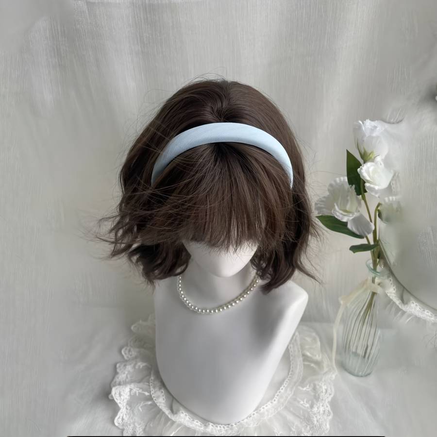 1Pc Cool Brown 30.48cm Fashion Design Wig