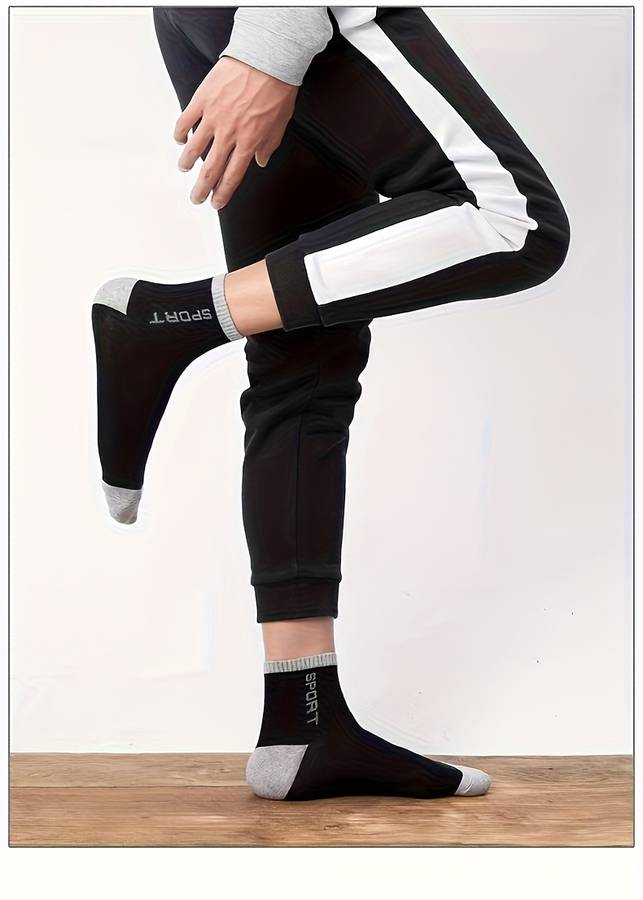 Sock 10Pairs Black  One Size