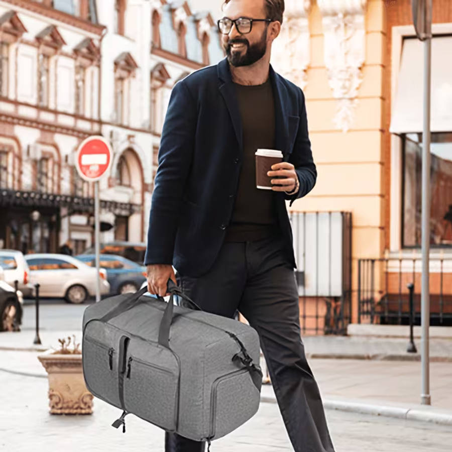 Large Capacity Portable Foldable Travel Tote Bag