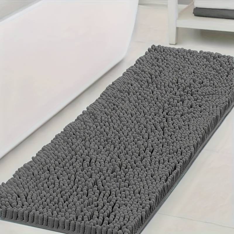 1Pc Light Grey 40x120cm Floor Mat