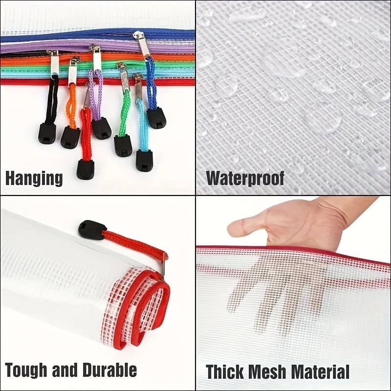 30 Zipper Bags A4 Document Bags