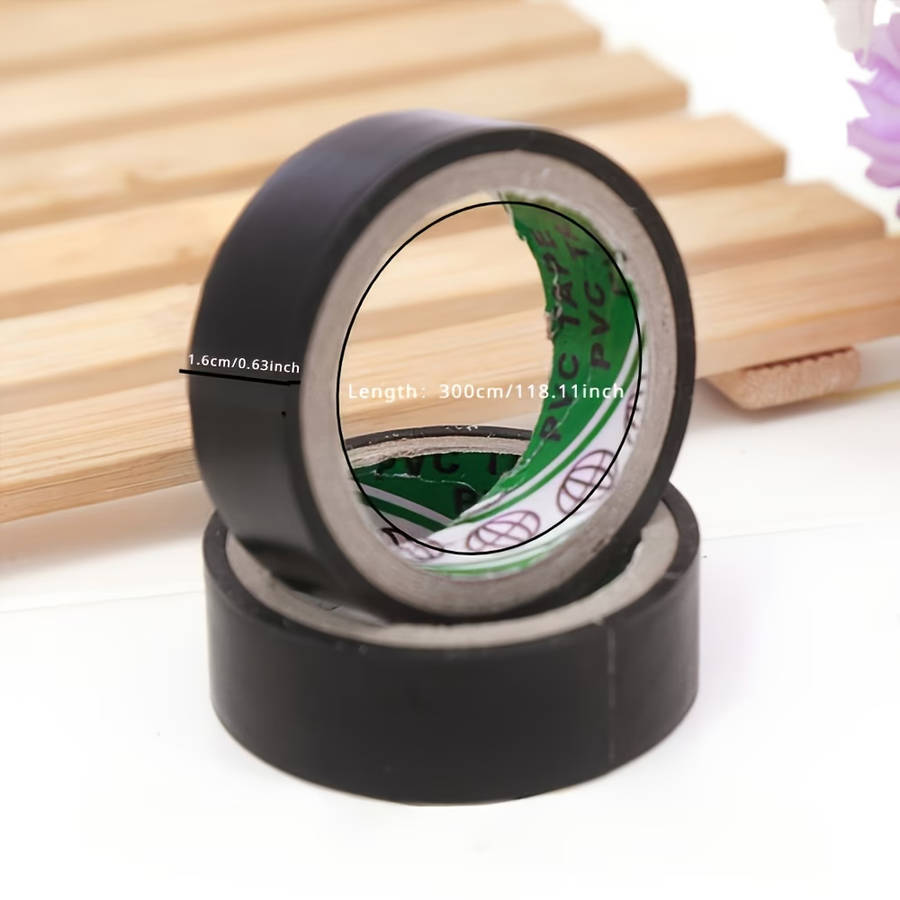 10 Rolls Of Black Electrical Tape