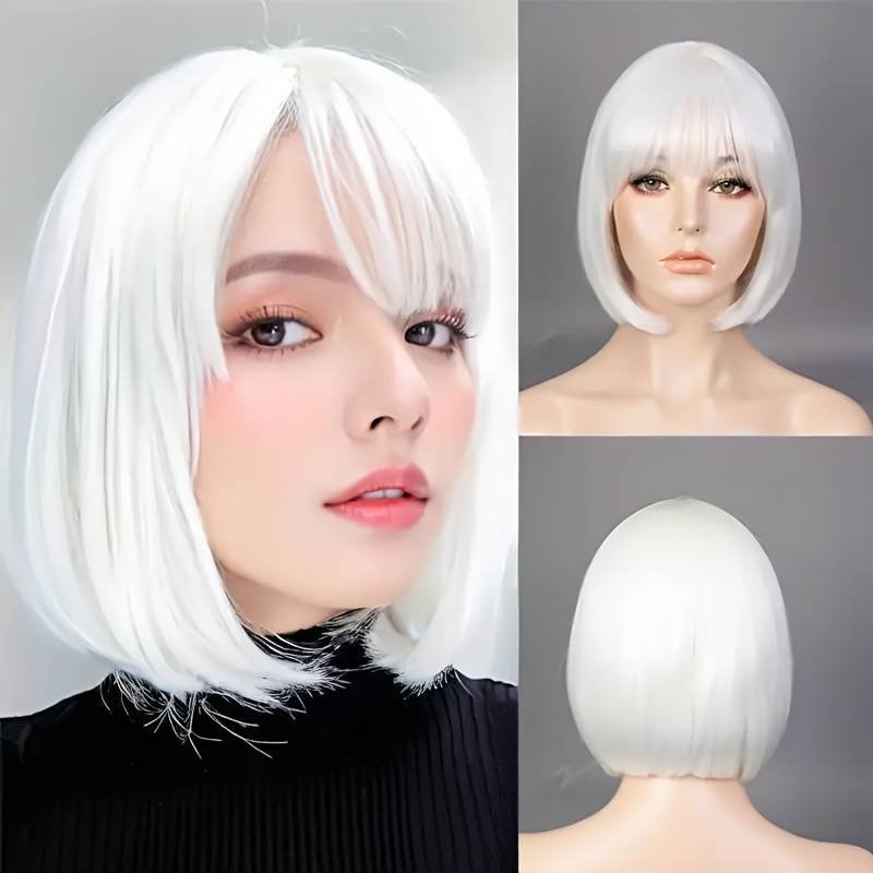 1Pc Black Fashion Design Wig