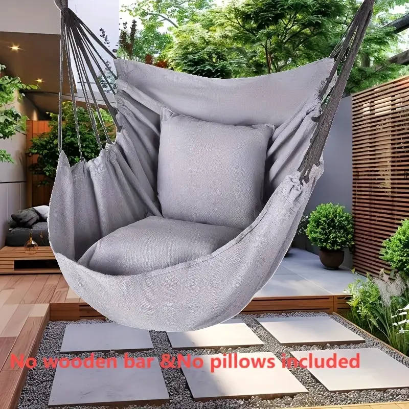 Canvas Hammock Chair - Multifunctional Indoor/Outdoor Swing