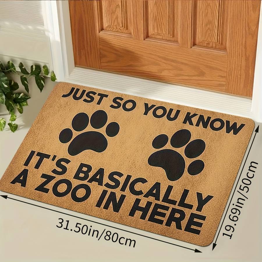 1Pc 40cm 15.74x60cm 23.62inch Floor Mat