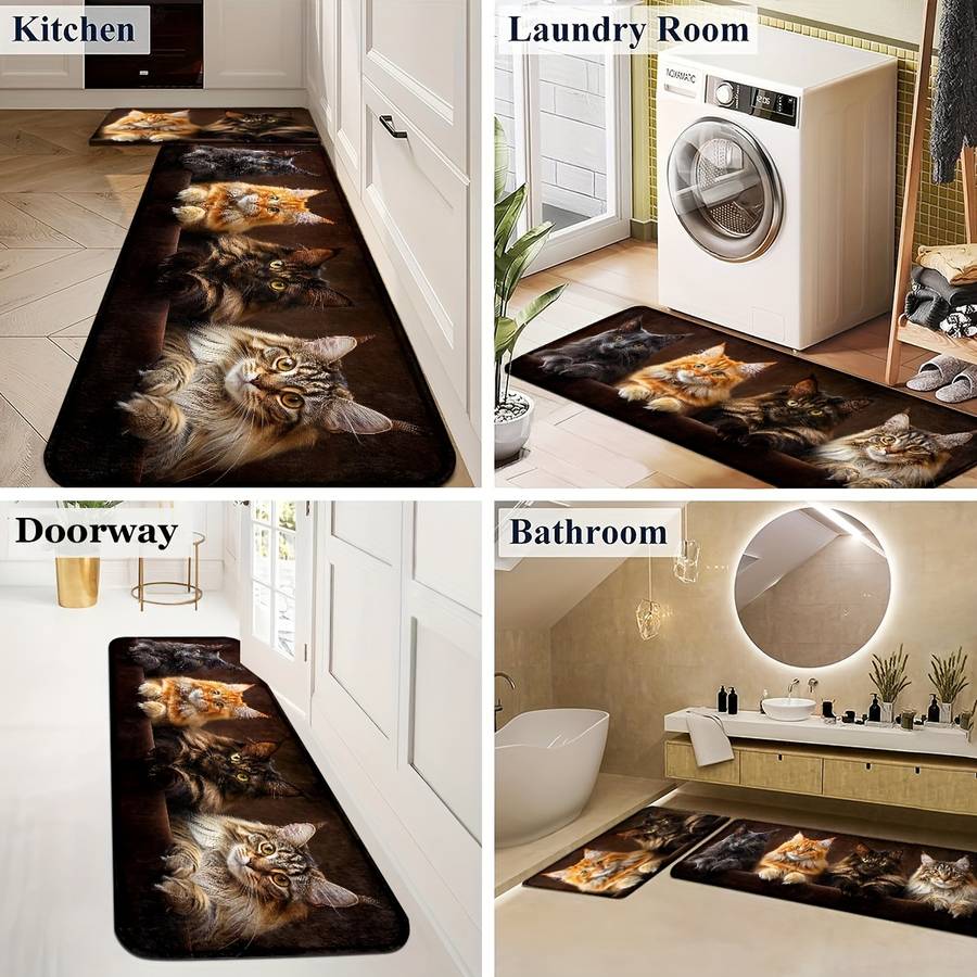 1Pc 45x75cm Floor Mat