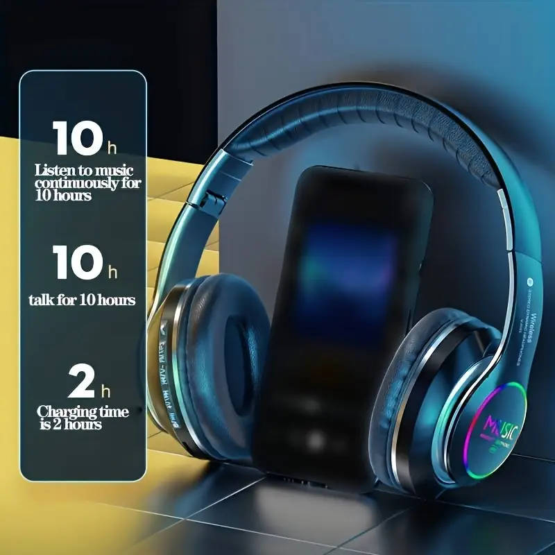 Wireless Deep Bass Headphones