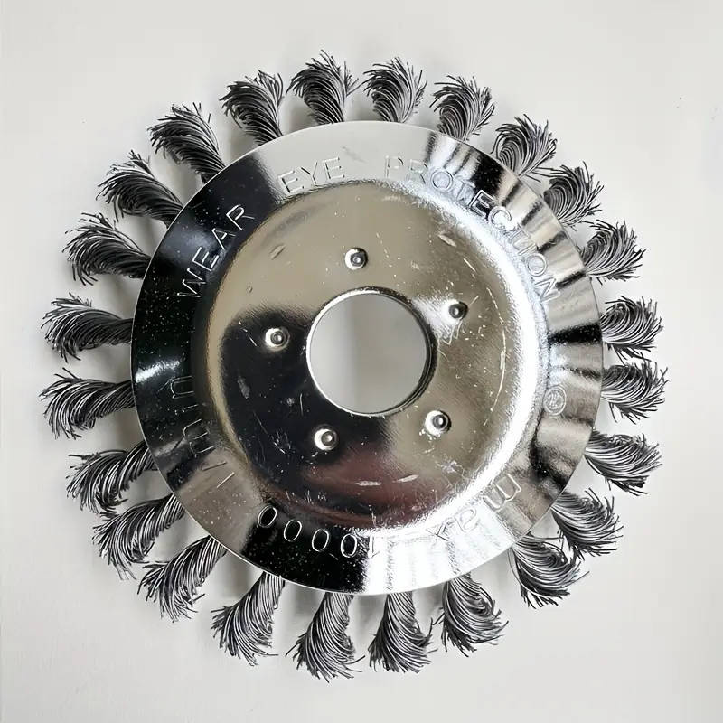 Fit Rotary Steel Weeding Brush For Lawn Mowers