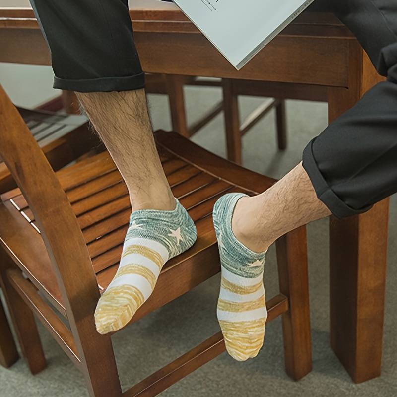 5 Pairs Mixed Color One Size High Elastic Socks