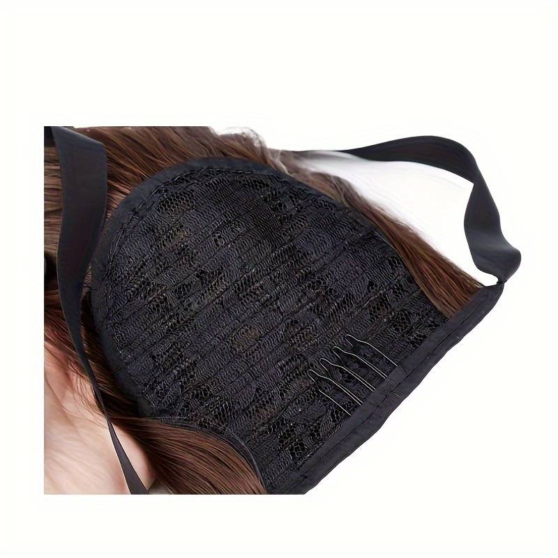 1Pc Light Brown 45.72cm Fashion Design Wig