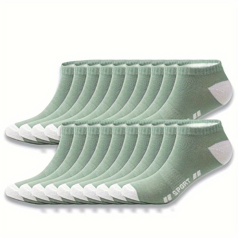 20 Pairs Navy Blue One Size High Elastic Socks