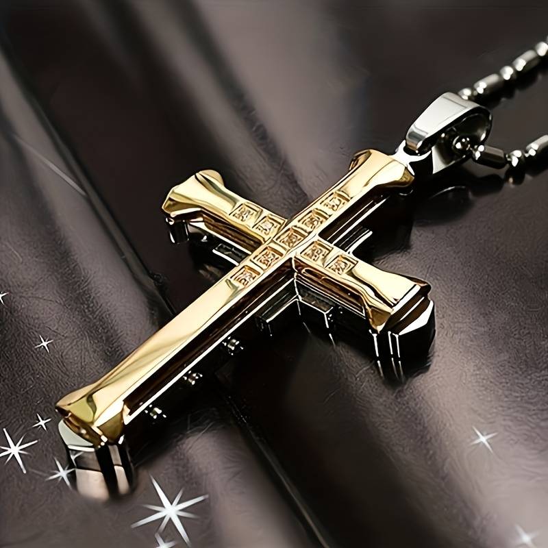 1 Piece Black Jesus Theme Pendant
