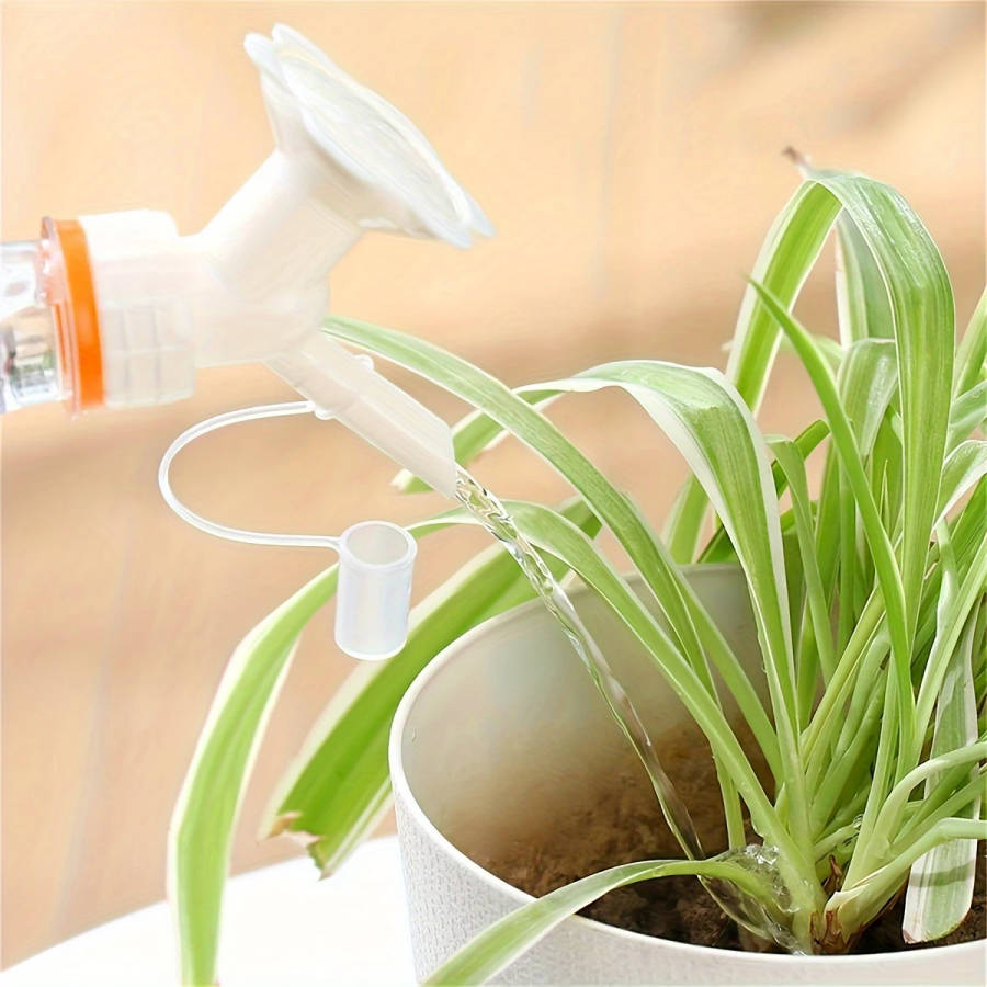Dual Use Watering Nozzle Fits Soda Beverage Bottles