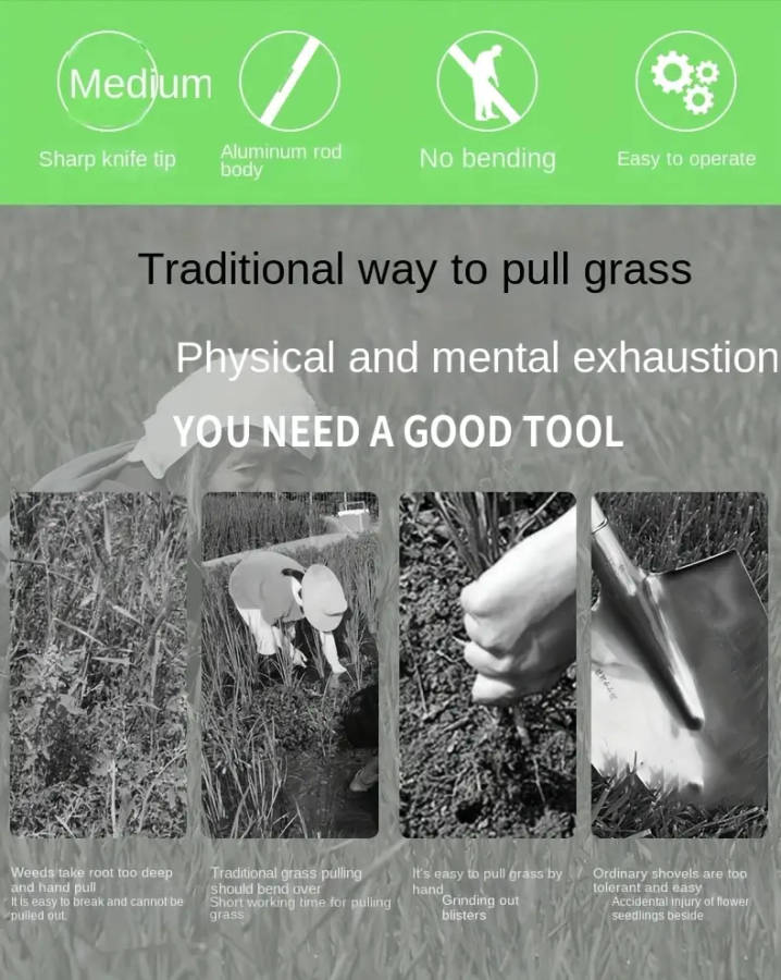 1pc Manual Weed Puller Tool