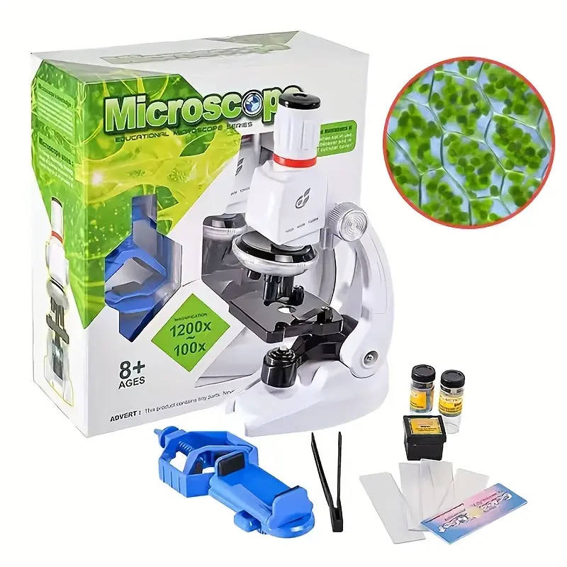100-1200x Magnification Educational Microscope