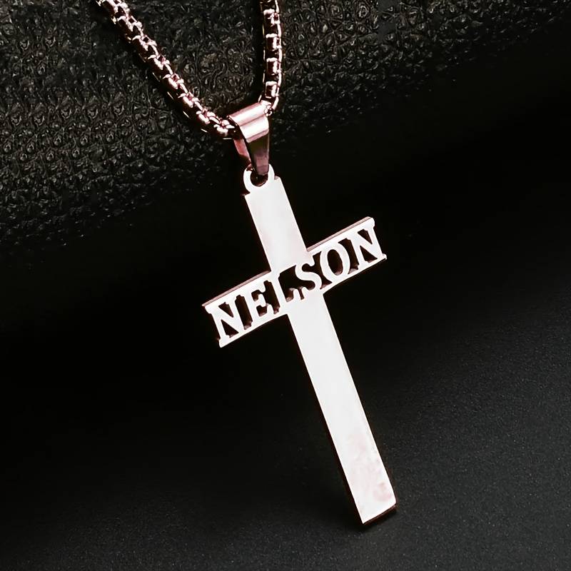 1 Piece Golden Jesus Theme Pendant