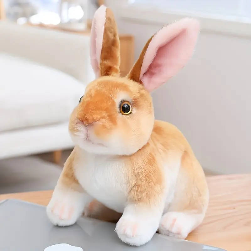 Cute Rabbit Plush Toy Gray