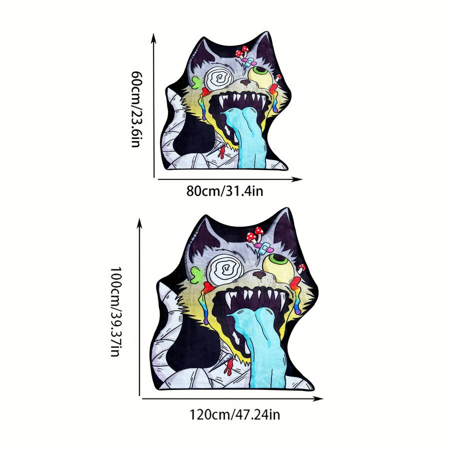 1Pc 60x80cm 23.6x31.5inch Floor Mat