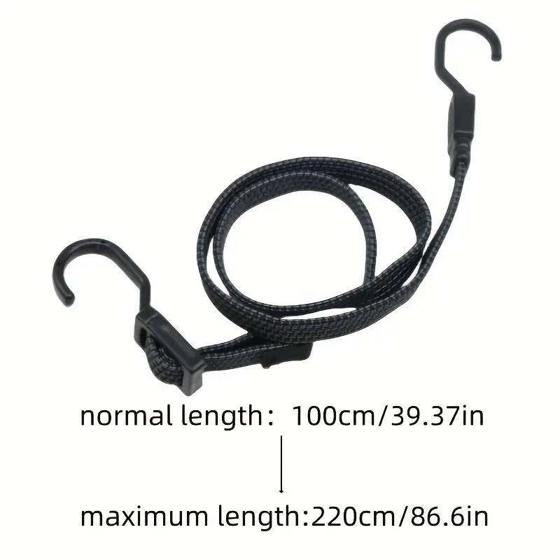 5 Pieces Of Heavy-Duty Bungee Cords