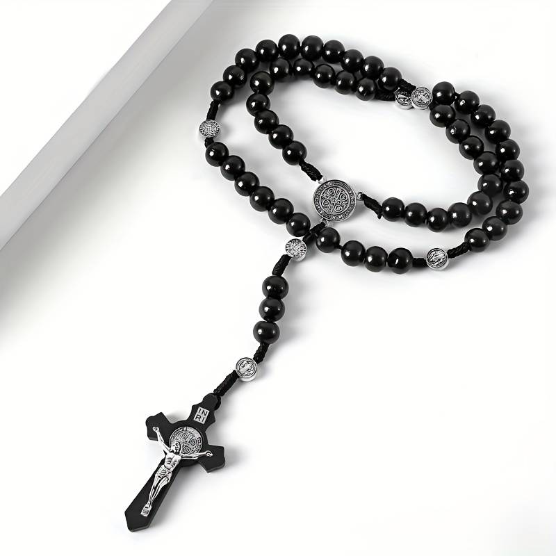1 Piece Beige Color Jesus Theme Pendant