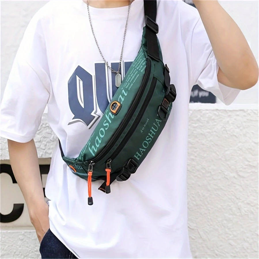 1pc Multi Functional Outdoor Waist Bag Sports Shoulder Bag Chest Bag Cycling Mountaineering Large