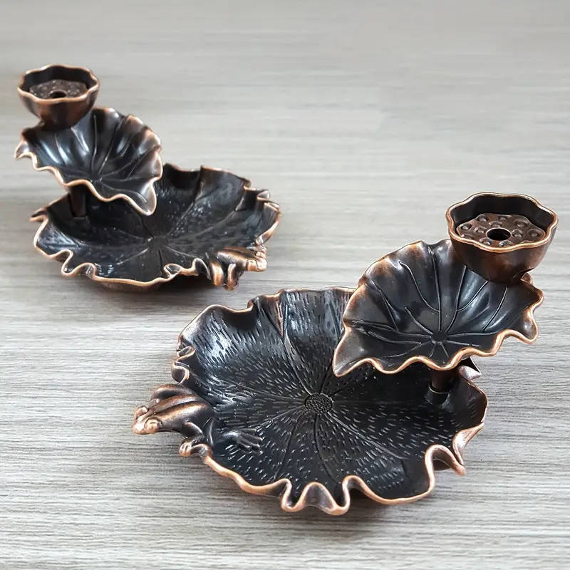 1 Lotus Frog Incense Burner